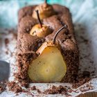 Plumcake vegano pere intere