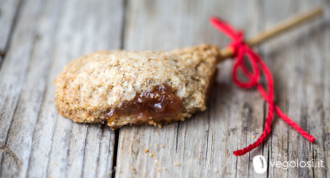 Biscotti vegani san valentino