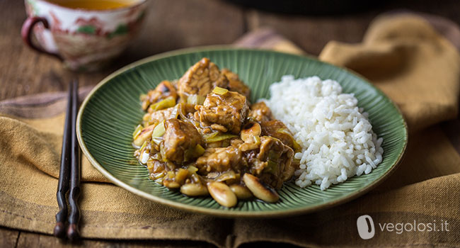 Tempeh alle mandorle