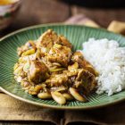 tempeh con mandorle e riso