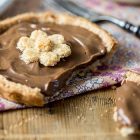 Crostatine con crema pasticcera vegan al cioccolato