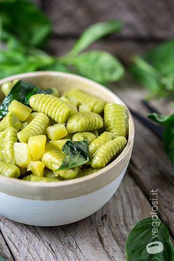gnocchi di farina di piselli