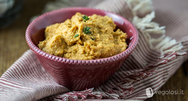 Hummus di pomodori secchi e senape