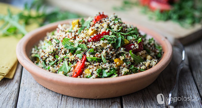 Quinoa ricette vegan