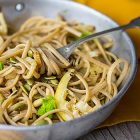 Spaghetti finocchi pinoli e limone