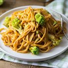 fettuccine panna ai pomodori secchi broccolo romanesco