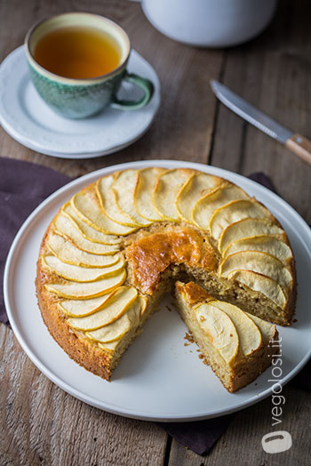 torta di mele vegan