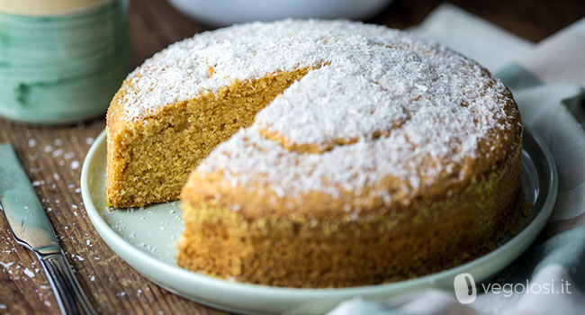 Torta allo yogurt senza uova e burro