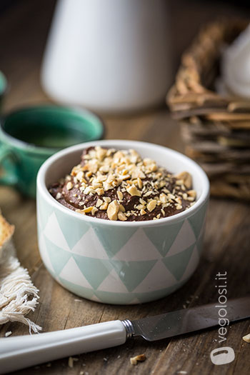 Hummus dolce al cioccolato