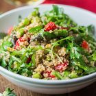 insalata asparagi quinoa fragole