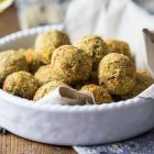 Polpette vegane di ceci e melanzane