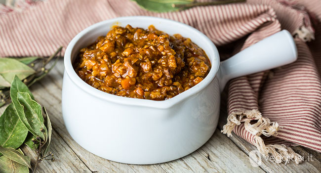 Ragù vegetale di seitan