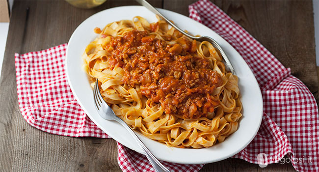 pasta ragù di seitan