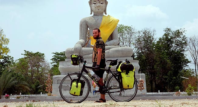 Ciclista vegano