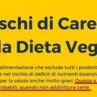 Rischi dieta vegan