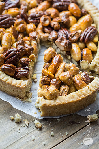 Crostata senza glutine con mix di frutta secca