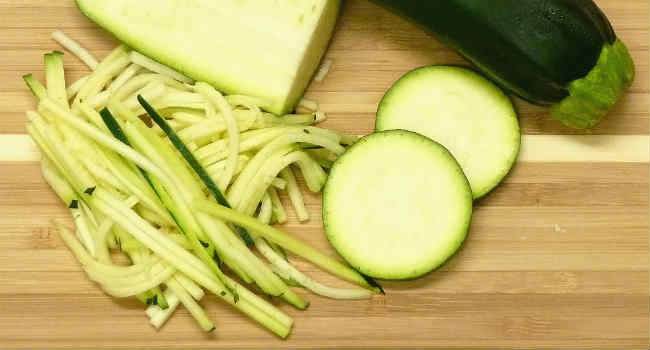 zucchine julienne