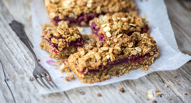 Barrette vegane alle ciliegie