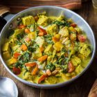 curry vegan di tempeh