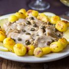 scaloppine di soia al limone e vino