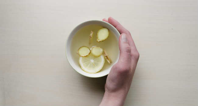 Tè bianco al limone e zenzero - Veg Blogger 