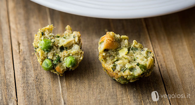 bocconcini polpette avena verdura