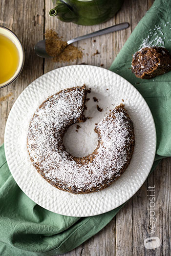 Ciambella cioccolato e cocco