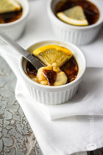 Crema catalana vegan senza uova