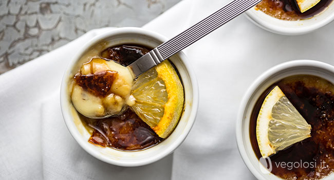 Crema catalana vegan senza uova