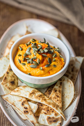 Hummus di patate dolci