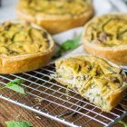 quiche di zucchine vegan