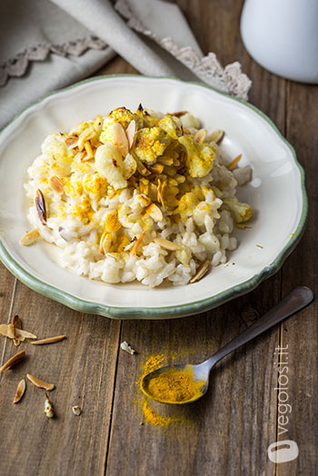 Risotto con cavolfiore e curcuma