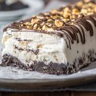 Torta gelato vegana (viennetta)