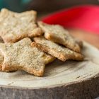 Biscotti vegan all'arancia candita e cardamomo