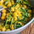 Curry di ceci e spinaci