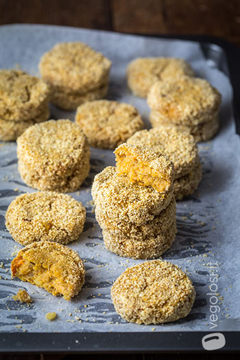 polpette di patate dolci e zucca