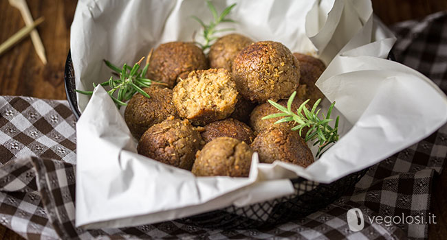 Polpette di seitan e lenticchie alla birra