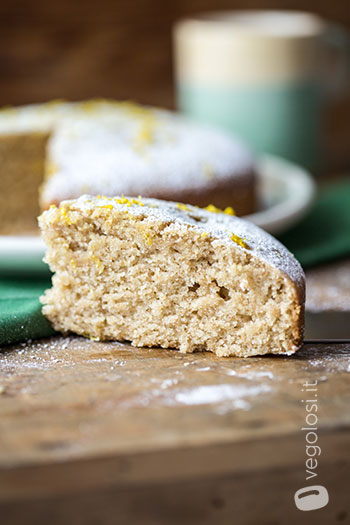 Torta da colazione vegan al limone
