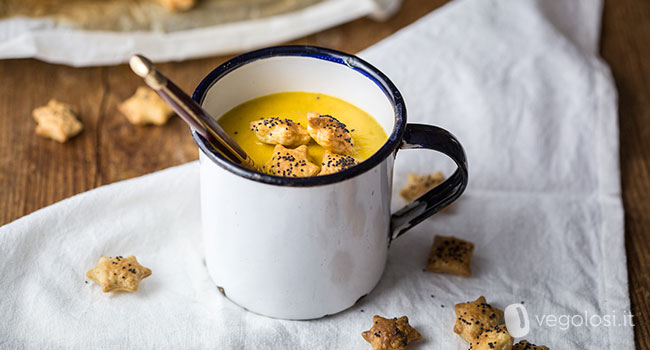 Vellutata di lenticchie rosse e carote al garam masala