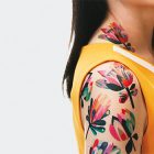 Tatuaggi-vegani-con-i-fiori