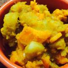 curry di batate e patate dolci