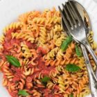 fusilli di legumi al pomodoro