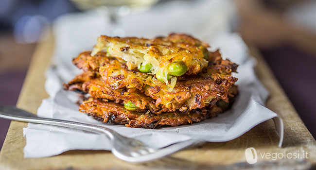 Rosti di patate e tofu affumicato