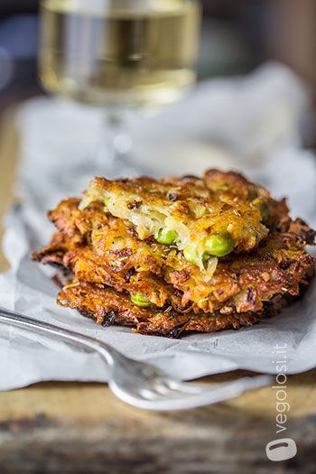 Rosti di patate e tofu affumicato