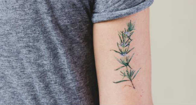 tatuaggi vegani profumati