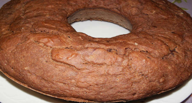 Torta al cocco e cioccolato senza uova