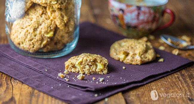 Biscotti morbidi alle mele