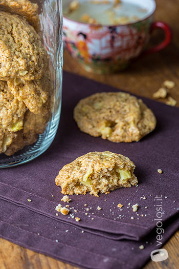 Biscotti morbidi alle mele