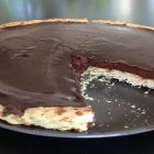 crostata al cioccolato vegana