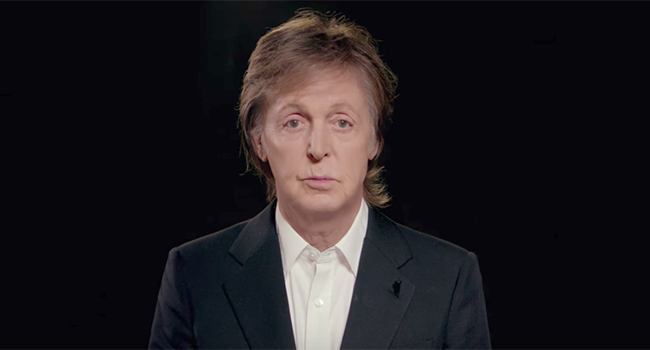 Paul McCartney lunedì senza carne